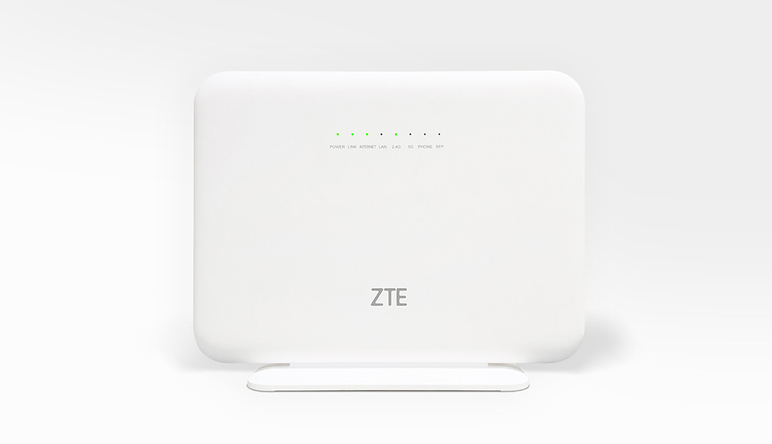 Immagine del modem Wi-Fi 7 - ZXHN H6745 V3.